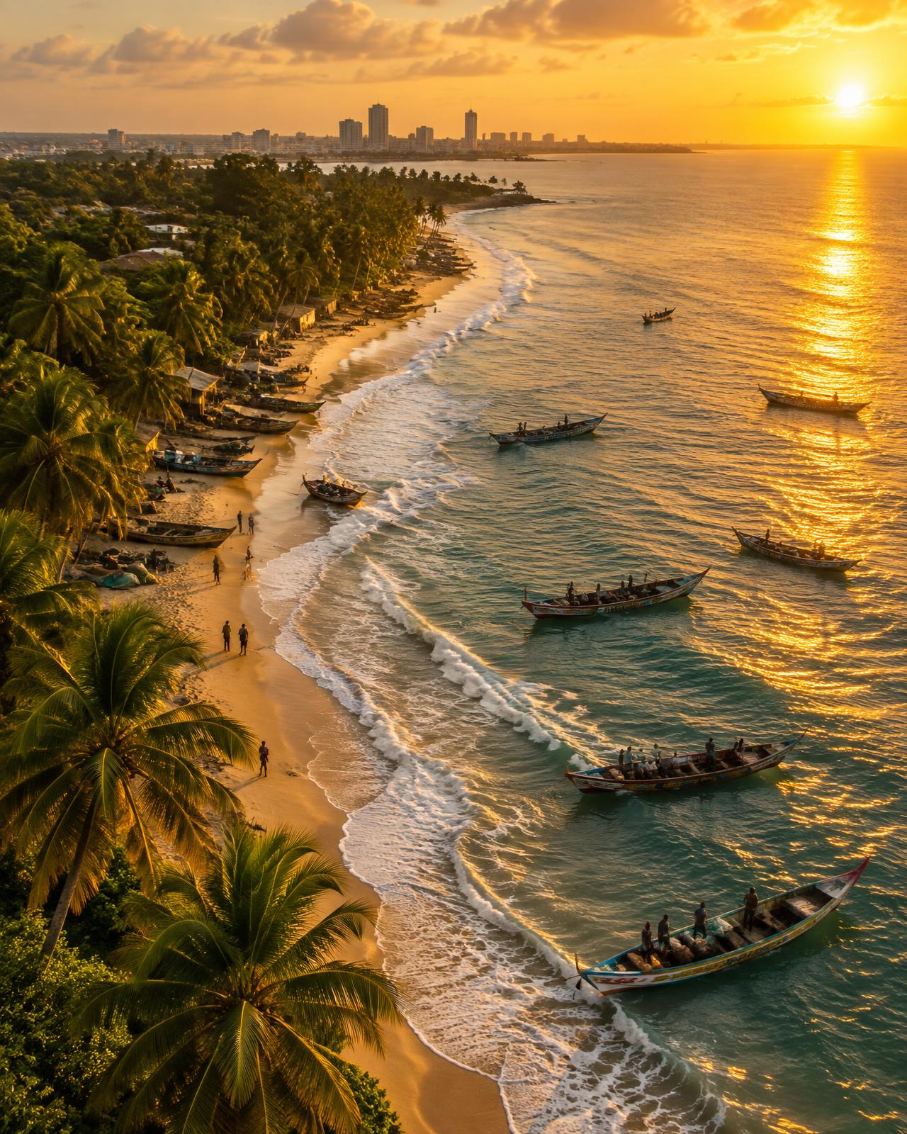 Hôtels et paysages d'Abidjan
